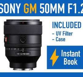 Sony FE 50mm f/1.2 GM Lens Mirrorless E-Mount Camera Lens F1.2 SEL50F12GM