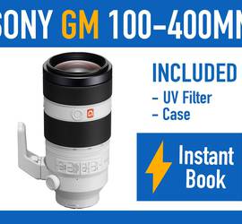 Sony FE 100-400mm f/4.5-5.6 GM OSS Lens Telephoto Zoom E-Mount - SEL100400GM