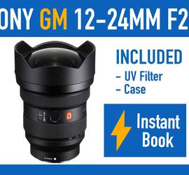Sony FE 12-24mm f/2.8 GM Lens Ultra Wide Camera Lens G Master - SEL1224GM