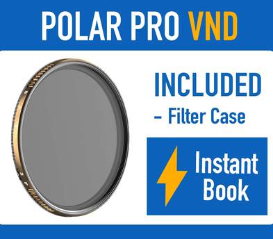 82mm Polar Pro VND Filter 2-5 Stops | Peter McKinnon Edition Variable ND