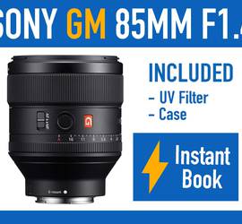 Sony FE 85mm f1.4 GM G Master E-Mount Lens f1.8 1.4 85 SEL85F14GM
