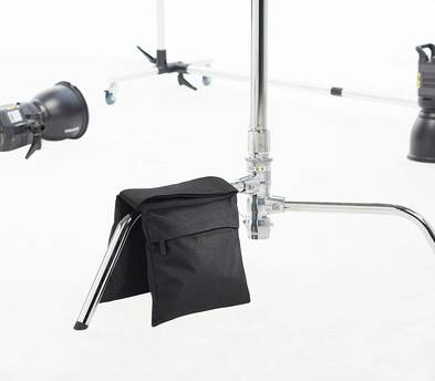Heavy Duty Filled Sandbags - Black - 20lbs+