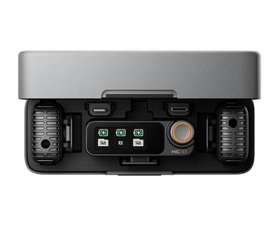 DJI Mic 2 (2 TX + 1 RX + Charging Case) Wireless 2-Person Microphone Recorder