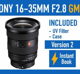 Sony FE 16-35mm f/2.8 GM II Lens Wide Zoom E-Mount Camera Lens - SEL1635GM2 F2.8