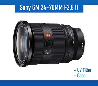 Sony FE 24-70mm f/2.8 GM II Mirrorless E-Mount Camera Lens for Rent in OC