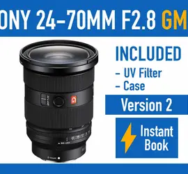 Sony FE 24-70mm f/2.8 GM II Mirrorless E-Mount Camera Lens - SEL2470GM2 f2.8