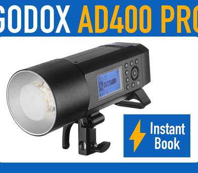 Godox AD400Pro Witstro All-in-One Outdoor Flash Strobe Light Kit + Sony Trigger