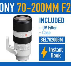 Sony FE 70-200mm f/2.8 GM OSS Zoom Telephoto Camera Lens - SEL70200GM f2.8
