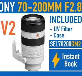 Sony FE 70-200mm f/2.8 GM OSS II Zoom Telephoto E-Mount Camera Lens f2.8 70 200