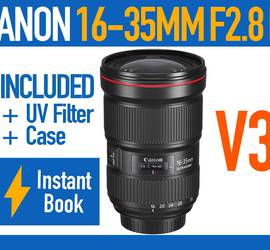 Canon EF 16-35mm f/2.8L III USM Mark 3 Lens Wide Zoom EF Mount Camera - 0573C002