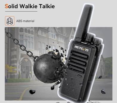 Retevis RT68 2 Way Radio Long Range Walkie Talkies (10 Pack) + Multi Way Charger
