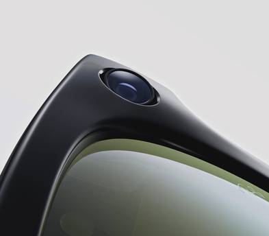 Ray-Ban Meta AI Wayfarer Glasses 12 MP Video Camera Clear / Black - RayBan (IE)