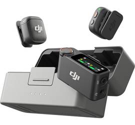 DJI Mic 3 2-Person Compact Wireless Microphone System/Recorder for Camera & Smar