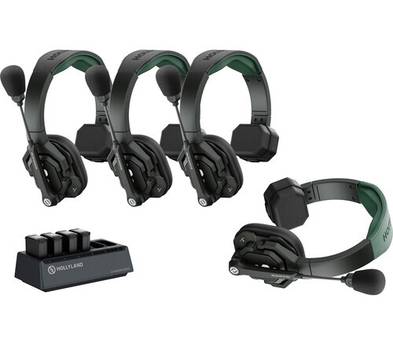 Hollyland Solidcom SE Pro 4S 4-Person Full-Duplex Single-Ear Headset Intercom IE