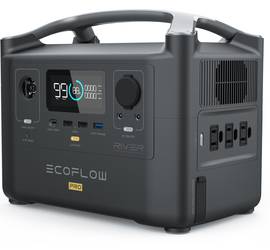 EcoFlow RIVER Pro Portable Power Station 720Wh 600W Solar Generator
