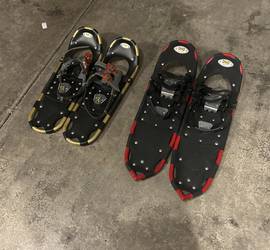 Snowshoes Sizes 30” & 25” (two pairs available)