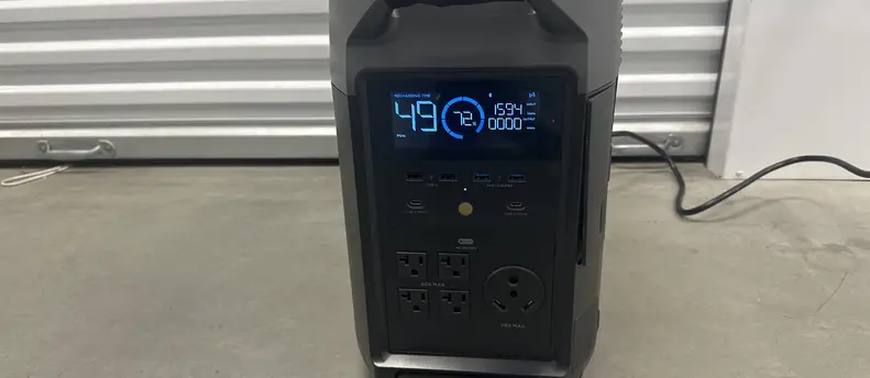 Portable Power Station Generator Ecoflow Delta Pro