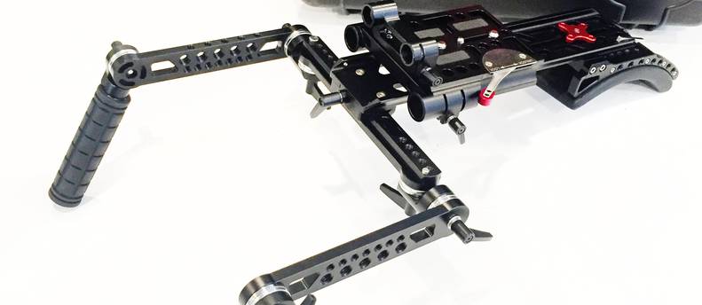 Heavy Duty Shoulder Rig + Dovetail, 15mm & 19mm