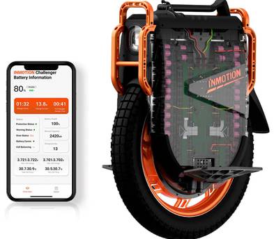 World's best EUC - InMotion V13 Chalanger, fastest, longest, safe.