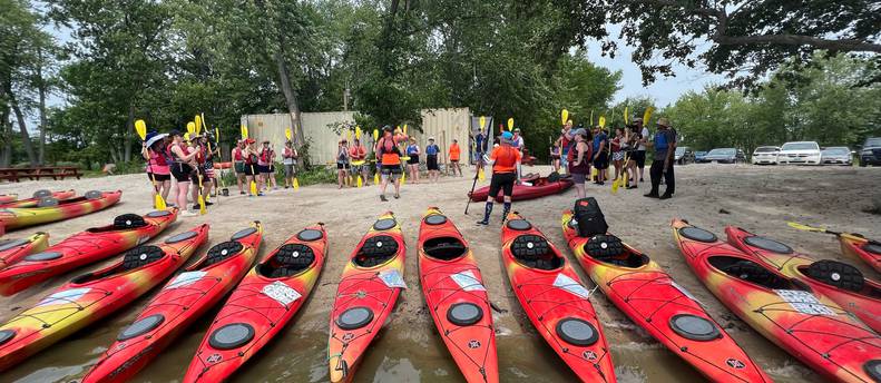 2 Hour Starved Rock Guided Kayak Tour-single Kayak