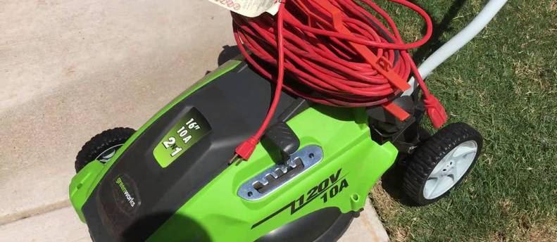 Greenworks 120V 16" Electric Lawn Mower