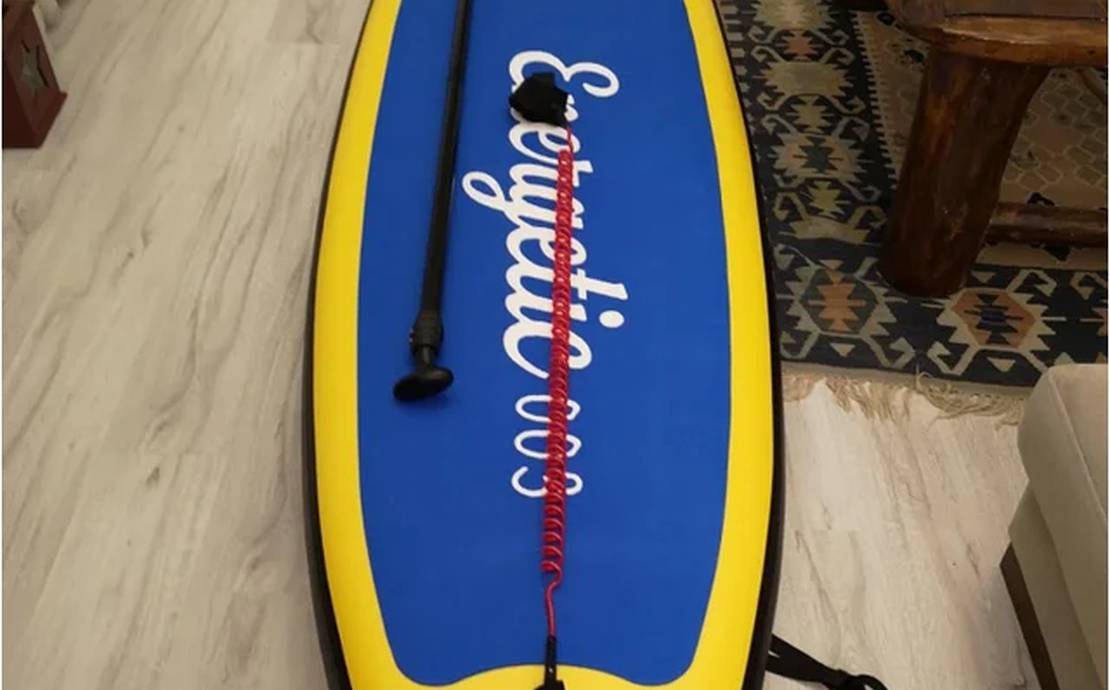 TWO Inflatable SUP -hand pump and 2 life vests