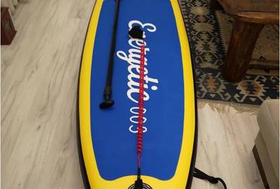 TWO Inflatable SUP -hand pump and 2 life vests