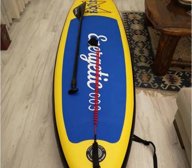 TWO Inflatable SUP -hand pump and 2 life vests