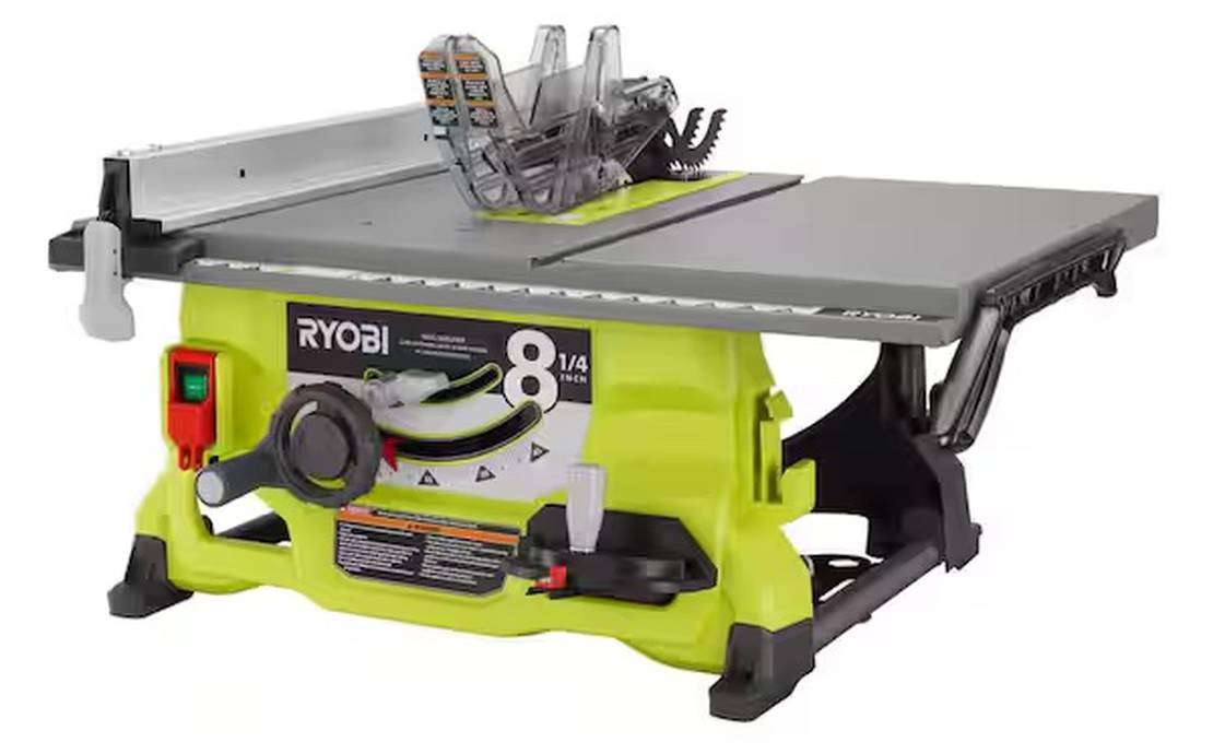 RYOBI RTS08 Portable 8¼-Inch Table Saw – 13 Amp