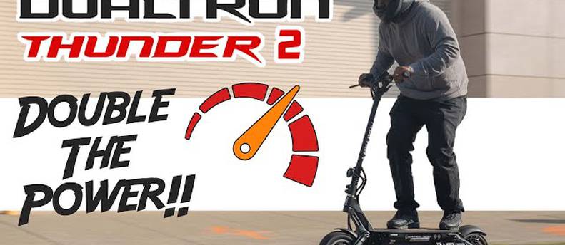 Dualtron Thunder 2 High Powered Dual-Motor Electric Scooter