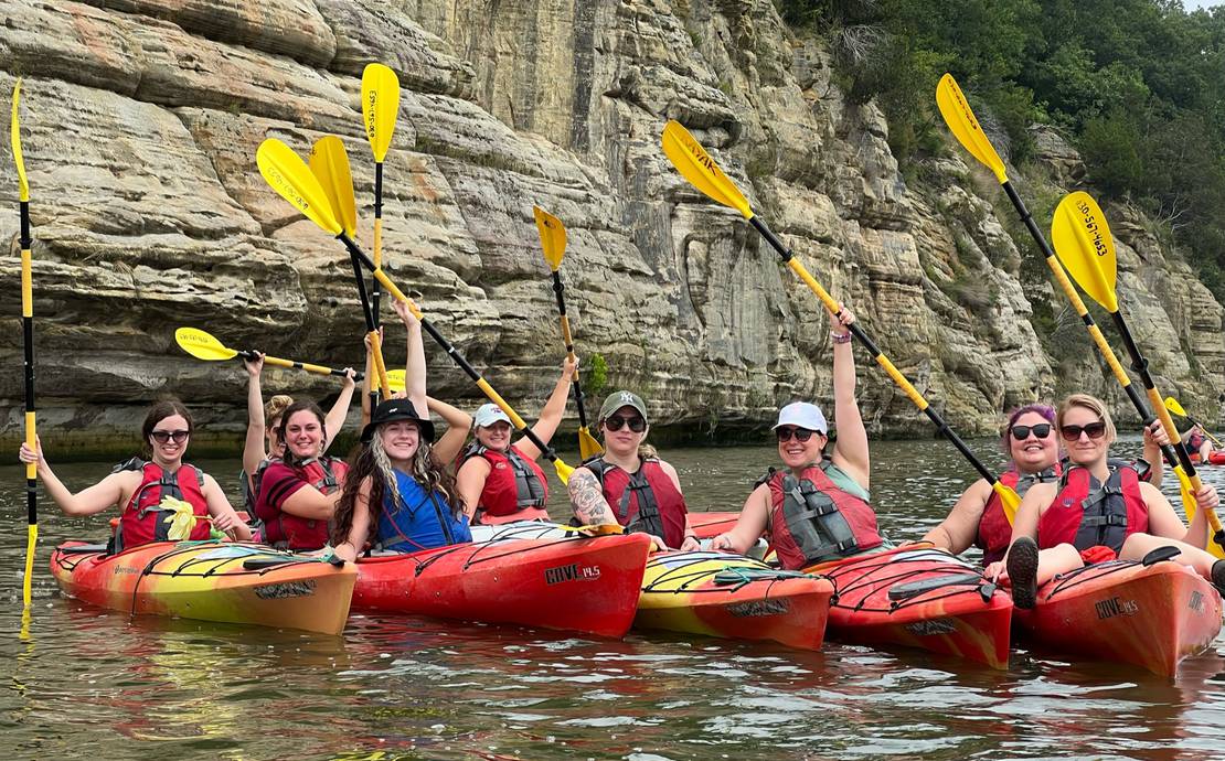 2 Hour Starved Rock Guided Kayak Tour-single Kayak