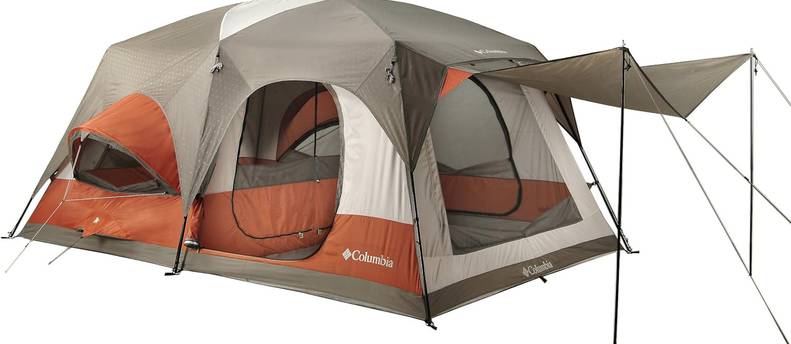 Columbia Tent (Large) Fits 6-10 people