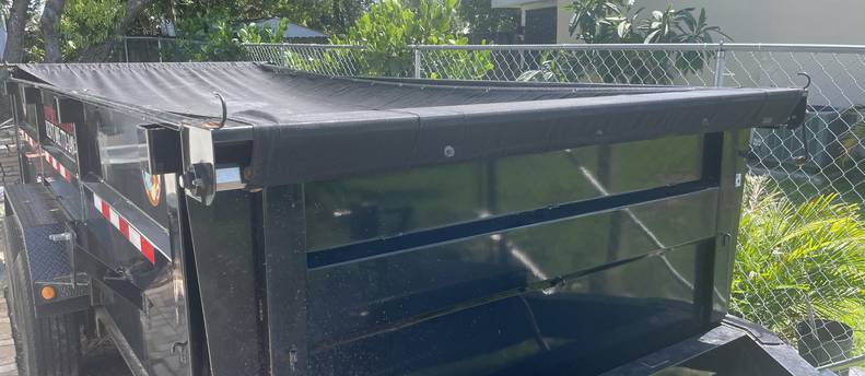 16 Foot Dump Trailer Rental (16,000lb capacity)