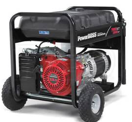 Power Boss (Briggs & Stratton) Home Generator, 12,000/7,000 Watts
