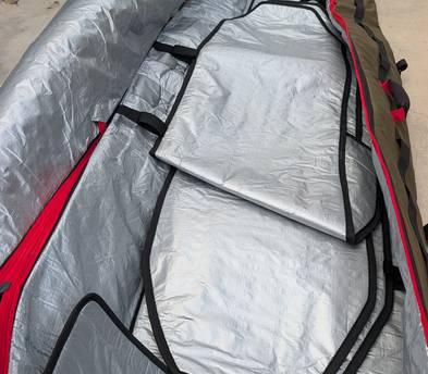 4 Surfboard Wheeled Travel Bag Veia 8ft