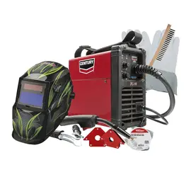 Century MIG Welding Kit, Auto-darkening Helmet, Welder & More!!