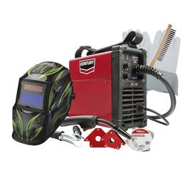 Century MIG Welding Kit, Auto-darkening Helmet, Welder & More!!