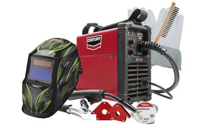 Century MIG Welding Kit, Auto-darkening Helmet, Welder & More!!
