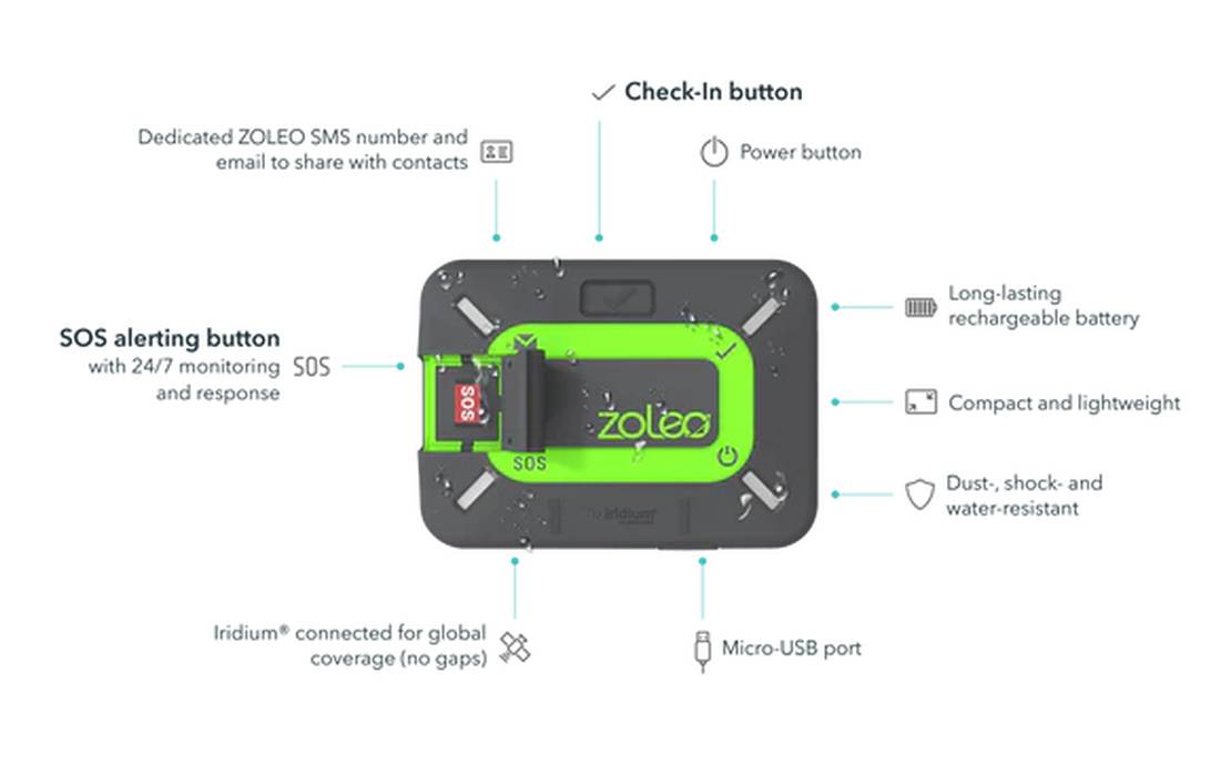 Zoleo Satellite Communicator