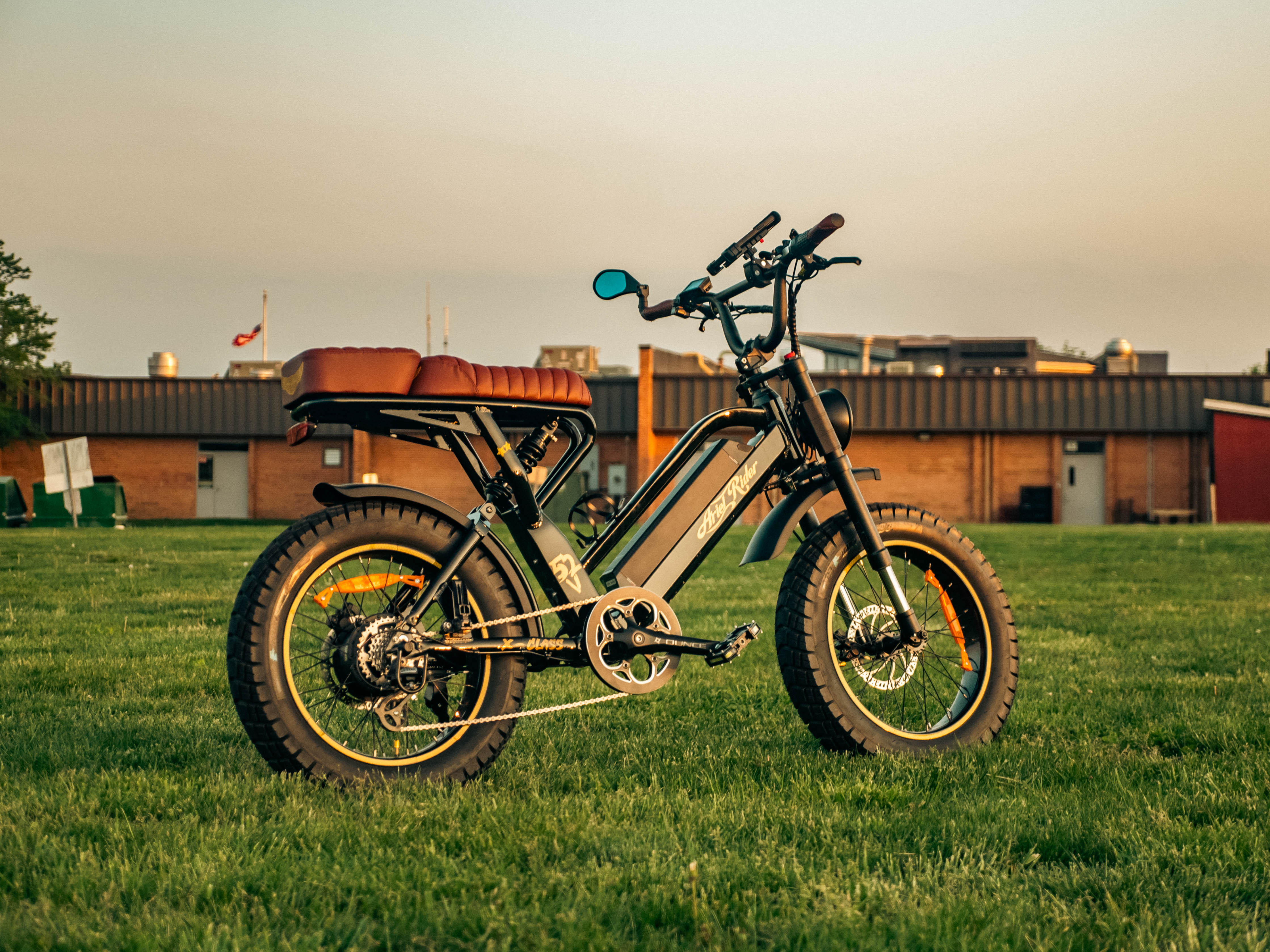 Rent Ariel Rider X-Class Step-Thru Fat Tire Electric Bike in