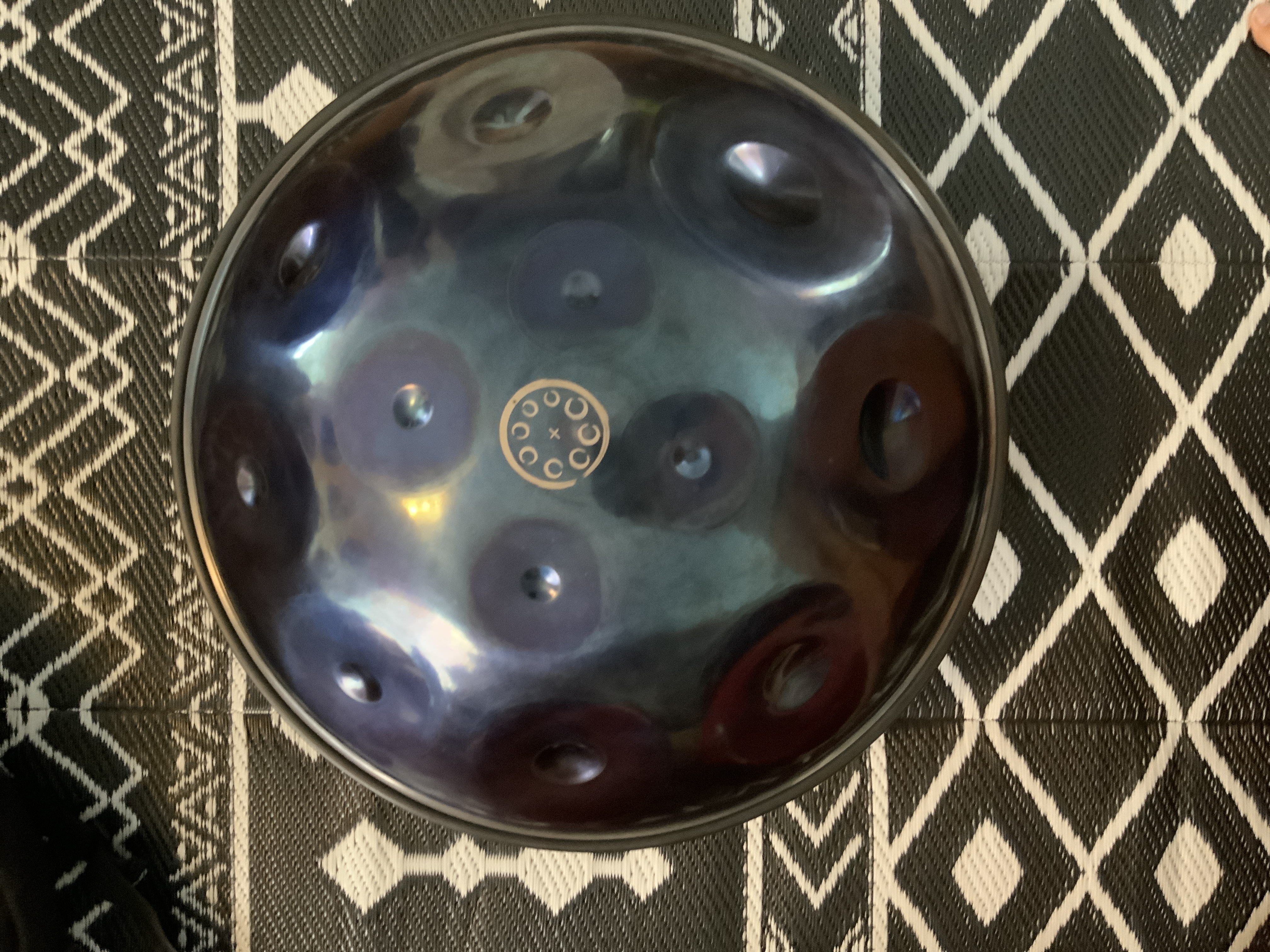 handpan ハンドパン Pantheon Steel Halo Pantheon Steel Halo Handpan | Reverb